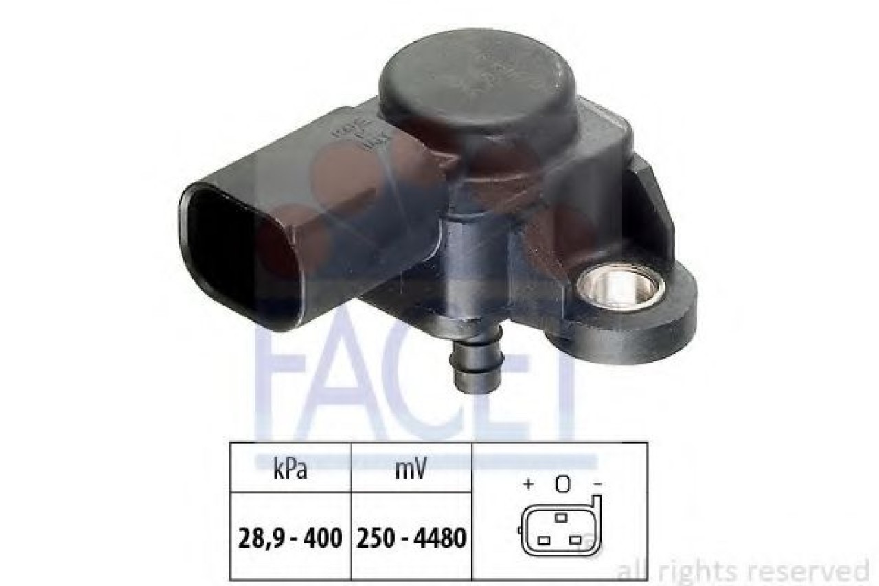 Senzor presiune aer MERCEDES SPRINTER 3-t caroserie (906) (2006 - 2016) FACET 10.3175 piesa NOUA