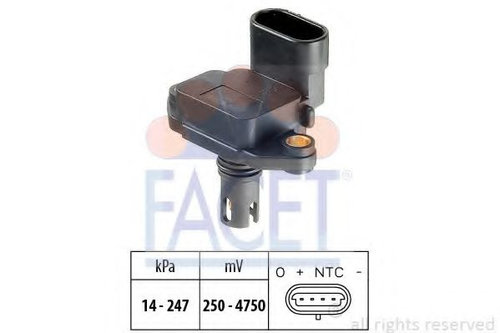 Senzor presiune aer MINI MINI Cabriolet (R52) (2004 - 2007) FACET 10.3125 piesa NOUA