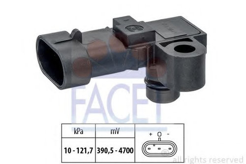 Senzor presiune aer OPEL ASTRA H (L48) (2004 - 2016) FACET 10.3196 piesa NOUA
