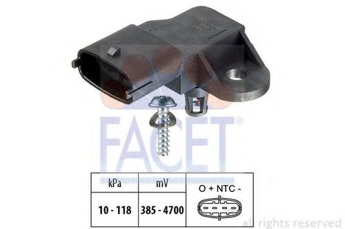 Senzor presiune aer SMART FORFOUR (454) (2004 - 2006) FACET 10.3091 piesa NOUA