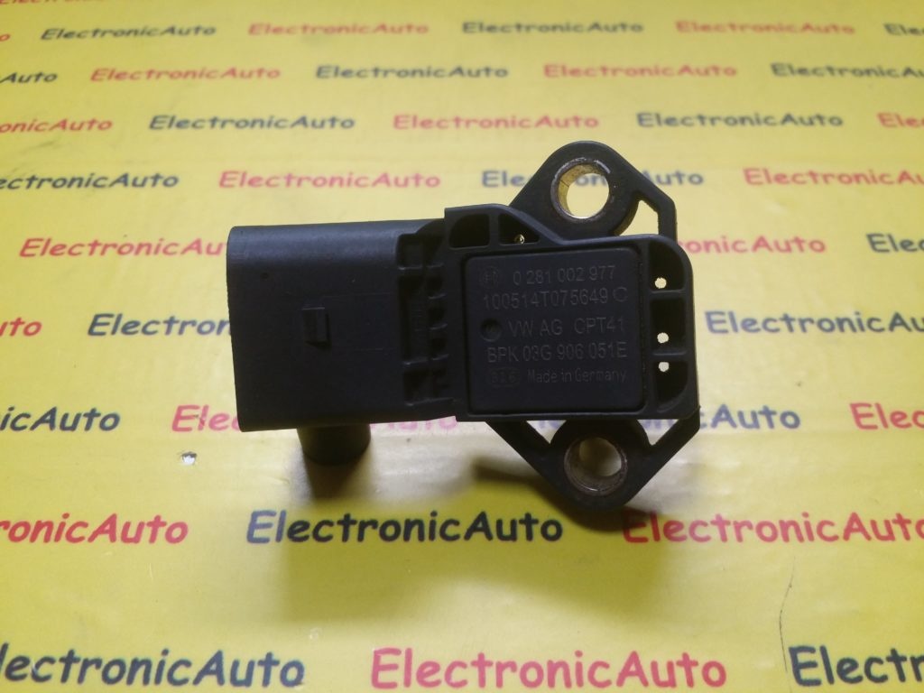 Senzor Presiune Aer VW, 0281002977, 100514T075649C, BPK03G906051E