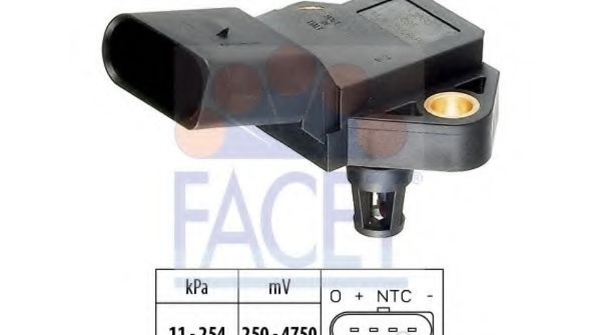 Senzor presiune aer VW GOLF VI Variant (AJ5) (2009 - 2013) FACET 10.3083 piesa NOUA