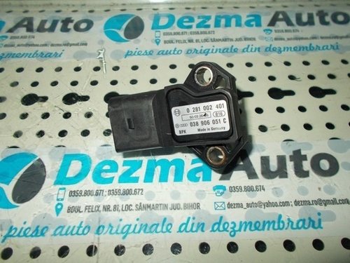Senzor presiune aer Vw Passat, 1.9 tdi, 038906051C