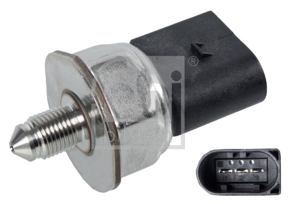 Senzor, presiune combustibil (171882 FEBI BILSTEIN) AUDI,SEAT,SKODA,VW