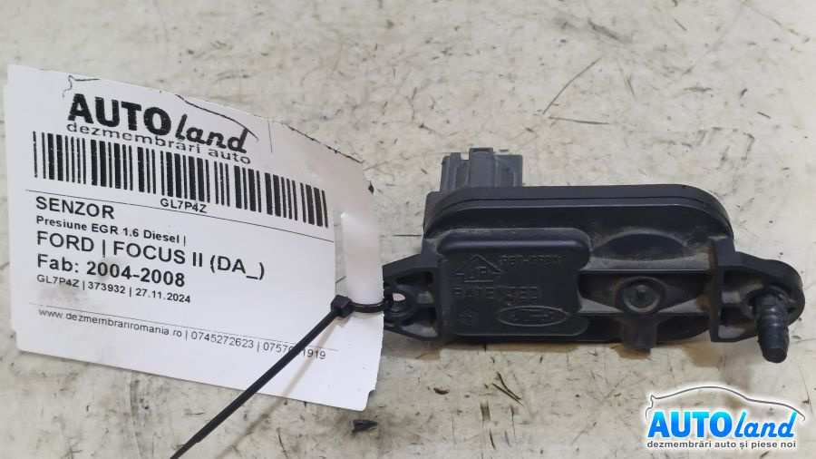 Senzor Presiune EGR 1.6 Diesel Ford FOCUS II DA 2004-2008