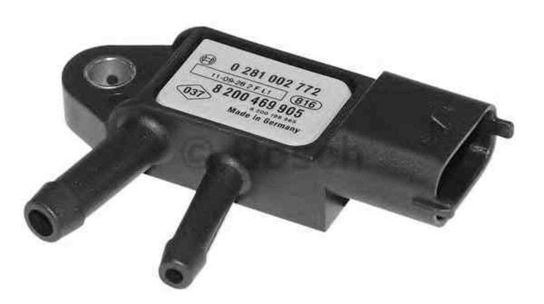 Senzor presiune filtru particule NISSAN X-TRAIL T31 BOSCH 0 281 002 772