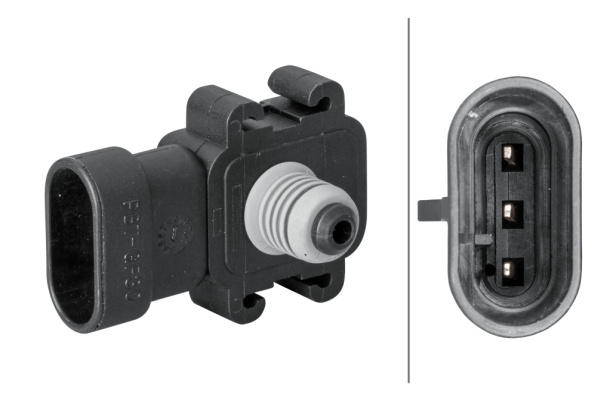 Senzor, presiune galerie admisie (6PP009400201 HELLA) NISSAN,RENAULT