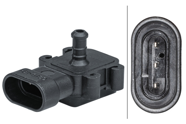 Senzor, presiune galerie admisie (6PP009403071 HELLA) CHEVROLET,PONTIAC