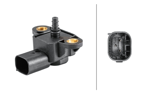 Senzor, presiune galerie admisie (6PP358152281 HELLA) MERCEDES-BENZ