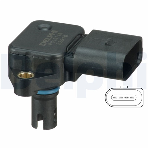 Senzor Presiune Galerie Admisie Delphi Audi PS10146
