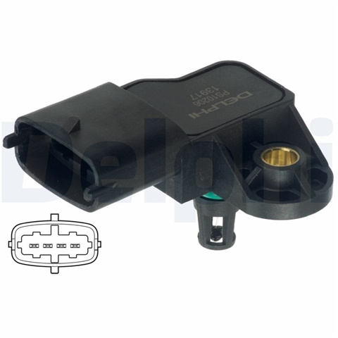 Senzor Presiune Galerie Admisie Delphi Opel PS10206
