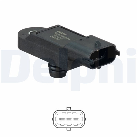 Senzor Presiune Galerie Admisie Delphi Opel PS10210