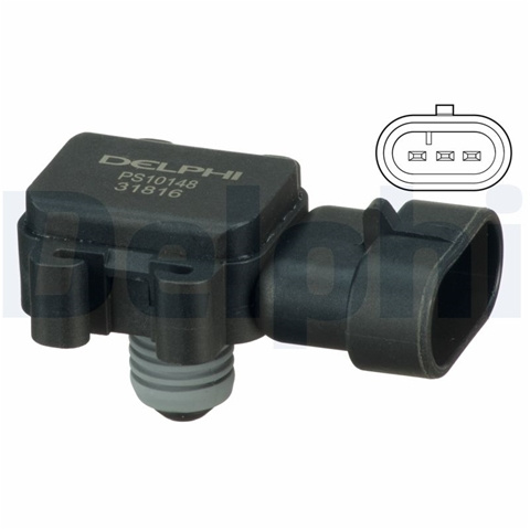 Senzor Presiune Galerie Admisie Delphi Opel PS10148