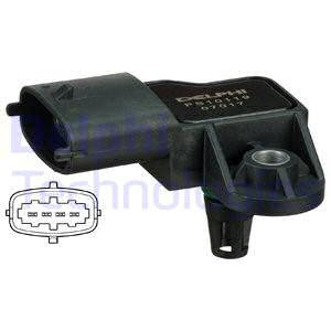 Senzor, presiune galerie admisie (PS10119 DELPHI) RENAULT,SUZUKI