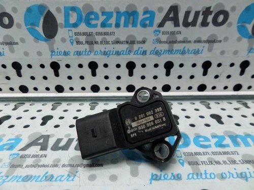 Senzor presiune gaze 038906051B, 0281002399, Vw Golf 5, 1.9 tdi (id.155852)