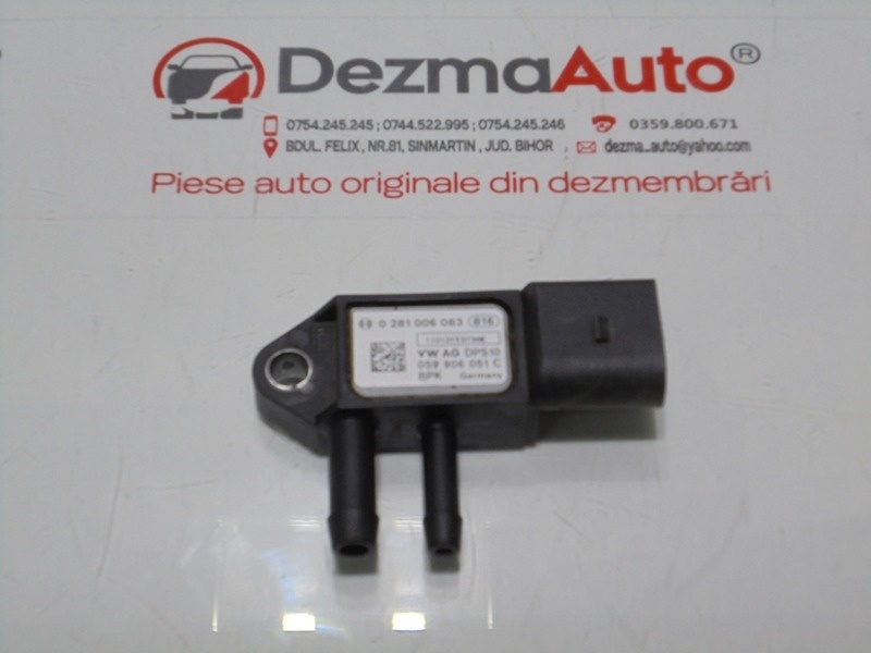 Senzor presiune gaze 059906051C, Skoda Fabia 2 (5J) 1.6 tdi (id:293585)