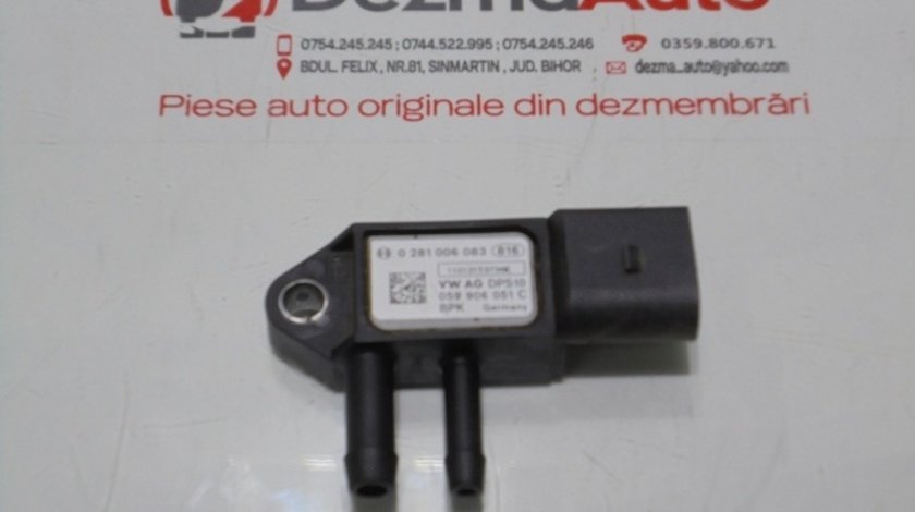 Senzor presiune gaze 059906051C, Skoda Fabia 2 (5J) 1.6 tdi (id:293585)