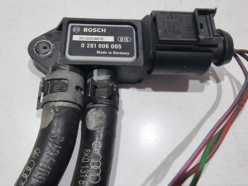 Senzor presiune gaze Audi A4 (2007-2011) [8K2, B8] 2.7 tdi cana 0281006005