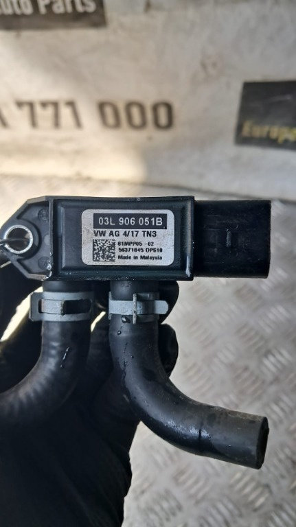 Senzor presiune gaze AUDI A4 B9 2.0 TDI DETA an 2017 cod 03L906051B