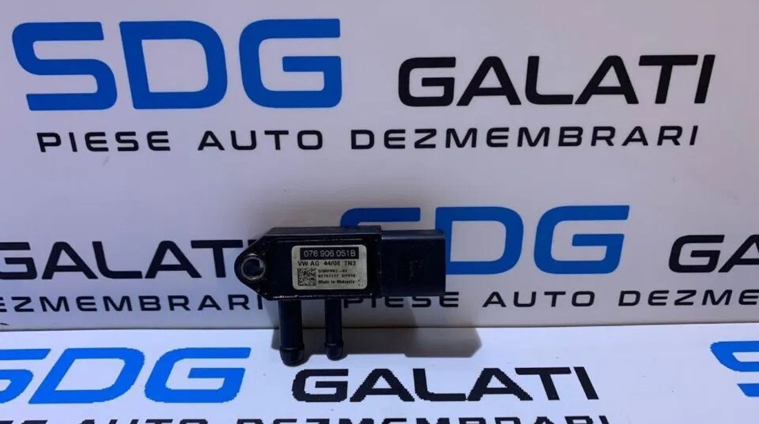 Senzor Presiune Gaze Catalizator Volkswagen Tiguan 2.0TDI CFFA CFFB CFFD CFGB CFGC 2012 - 2018 Cod 076906051B