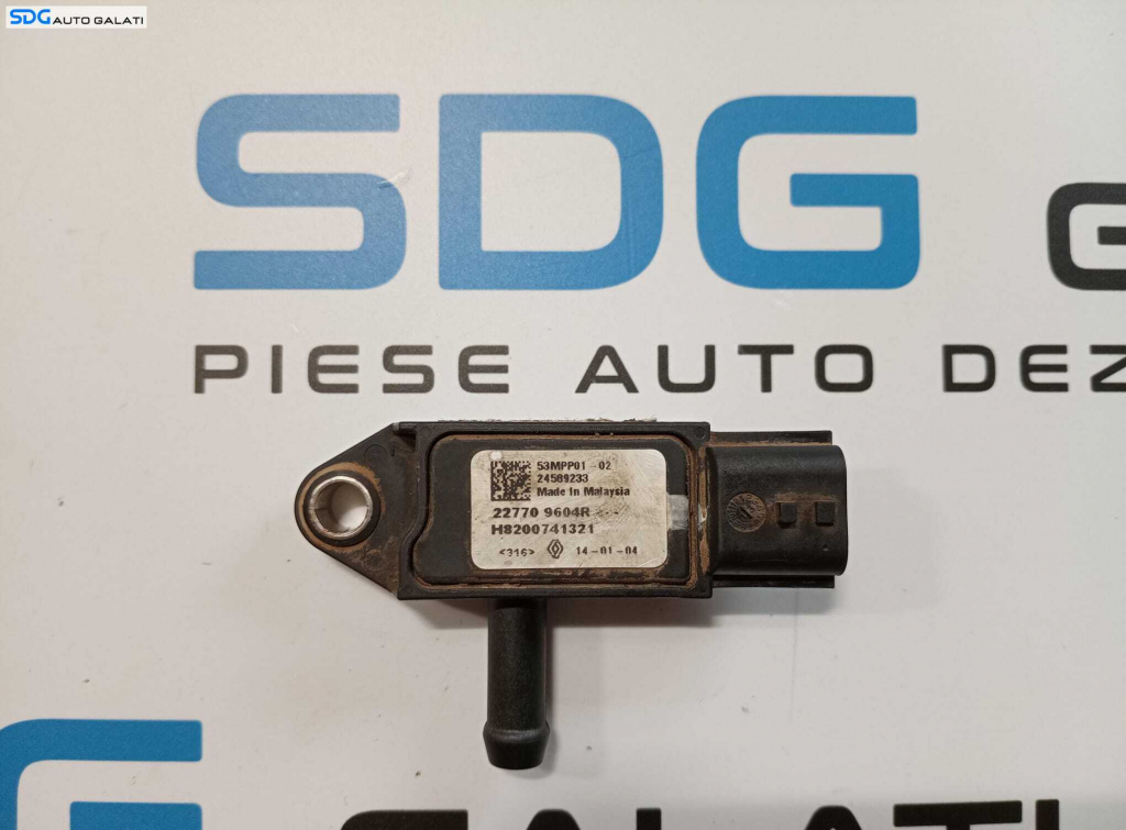 Senzor Presiune Gaze Dacia Logan 2 1.5 DCI 2012 - Prezent Cod 227709604R H8200741321 24589233 [M6855]