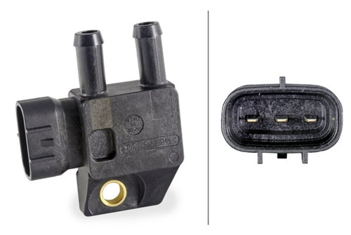 Senzor, presiune gaze evacuare (6PP009409301 HELLA) TOYOTA