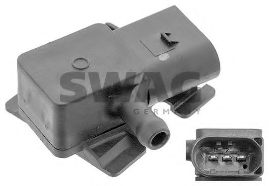 Senzor, presiune gaze evacuare BMW X3 (F25) (2010 - 2016) SWAG 20 94 7155 piesa NOUA