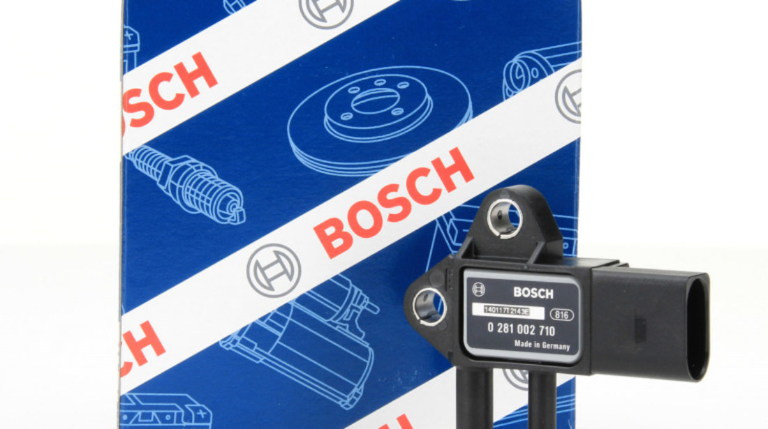 Senzor Presiune Gaze Evacuare Bosch Audi A3 8P 2003-2013 0 281 002 710