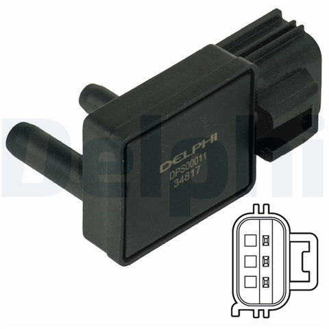 Senzor Presiune Gaze Evacuare Delphi Ford DPS00011
