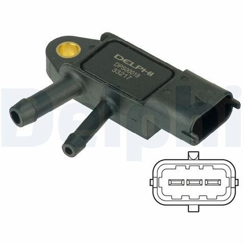 Senzor Presiune Gaze Evacuare Delphi Suzuki DPS00018