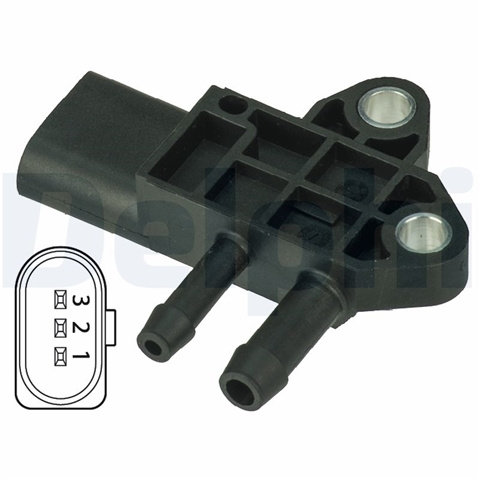 Senzor Presiune Gaze Evacuare Delphi Vw DPS00002