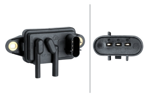Senzor, presiune gaze evacuare dupa racitorul EGR (6PP009409391 HELLA) FORD