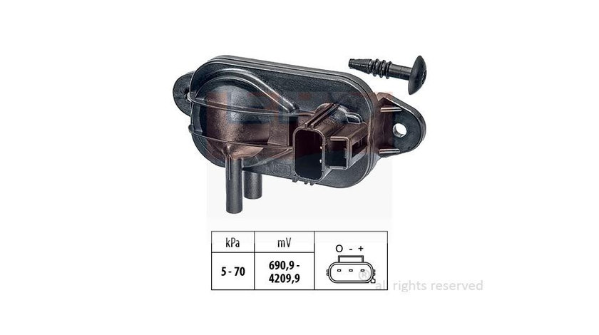 Senzor, presiune gaze evacuare Ford FOCUS C-MAX 2003-2007 #2 1315622