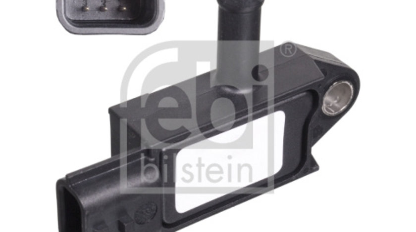 Senzor presiune gaze evacuare (numar pini: 3,) HITACHI LX, ZX; NISSAN CUBE, JUKE, NOTE, NP300 NAVARA, PATHFINDER III, QASHQAI I, X-TRAIL; OPEL MOVANO B; RENAULT MASTER III 1.5D-D