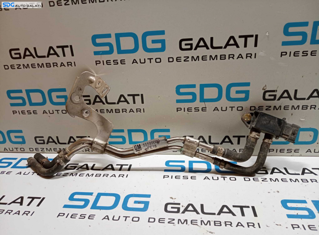 Senzor Presiune Gaze Evacuare Opel Antara 2.0 CDTI 2006 - 2017 Cod 55599659 55599660 [M7225]