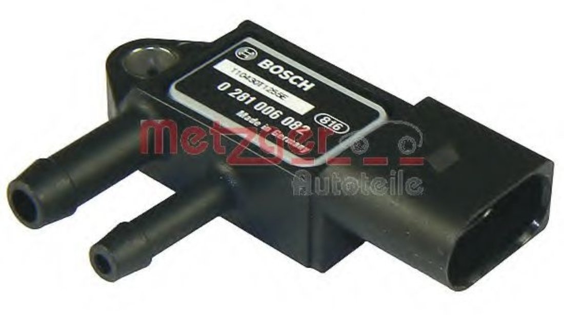 Senzor, presiune gaze evacuare SEAT LEON (1P1) (2005 - 2012) METZGER 0906139 piesa NOUA