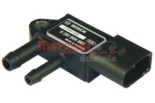 Senzor, presiune gaze evacuare SKODA FABIA II Combi (2007 - 2014) METZGER 0906139 piesa NOUA