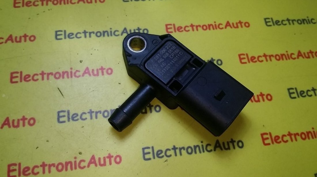 Senzor presiune gaze evacuare Vw, Audi, Seat, Skoda 0281006222