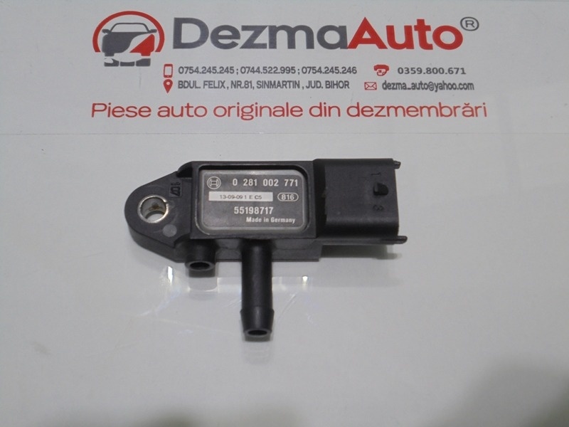 Senzor presiune gaze, GM55198717, Opel Astra H, 1.7cdti (id:285580)