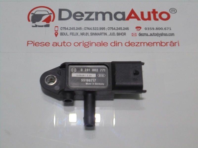Senzor presiune gaze, GM55198717, Opel Astra H, 1.7cdti (id:285581)