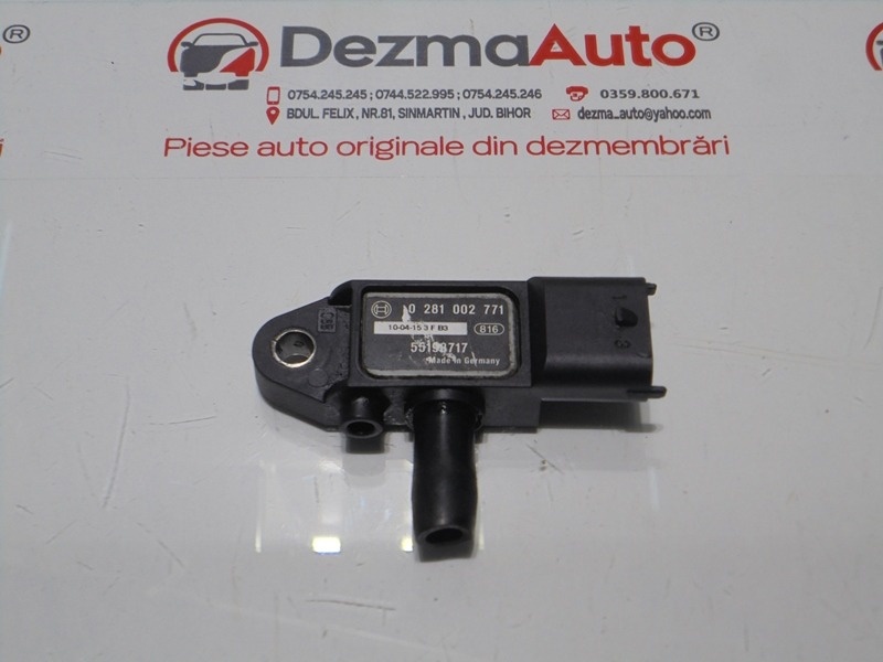 Senzor presiune gaze, GM55198717, Opel Astra H combi, 1.7cdti (id:291096)
