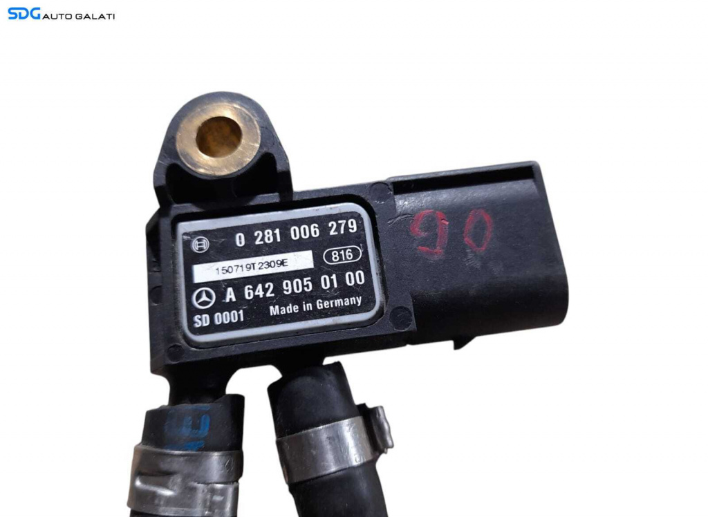 Senzor Presiune Gaze Mercedes Clasa C Class W203 C200 C220 C320 2000 - 2007 Cod A6429050100 0281006279 [N1578]