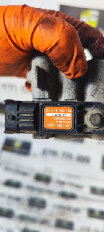 Senzor presiune MAP Nissan X-Trail 2.0 DCI an 2008 cod 0281002958 / 8200685363 / 8200758731