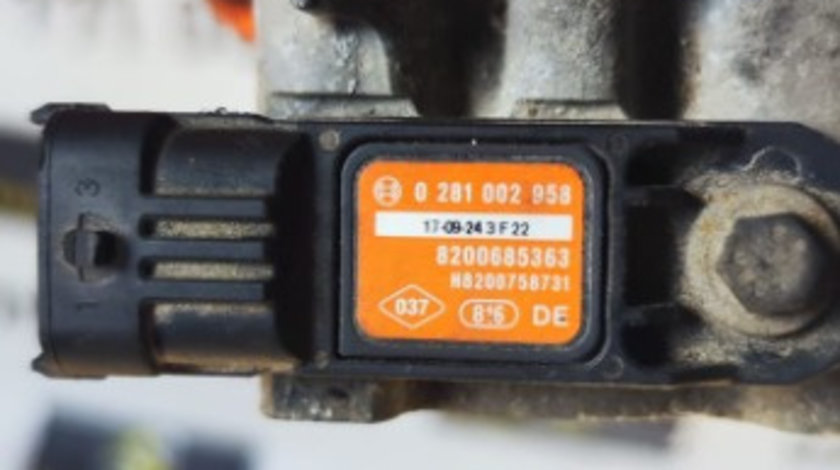 Senzor presiune MAP Nissan X-Trail 2.0 DCI an 2008 cod 0281002958 / 8200685363 / 8200758731