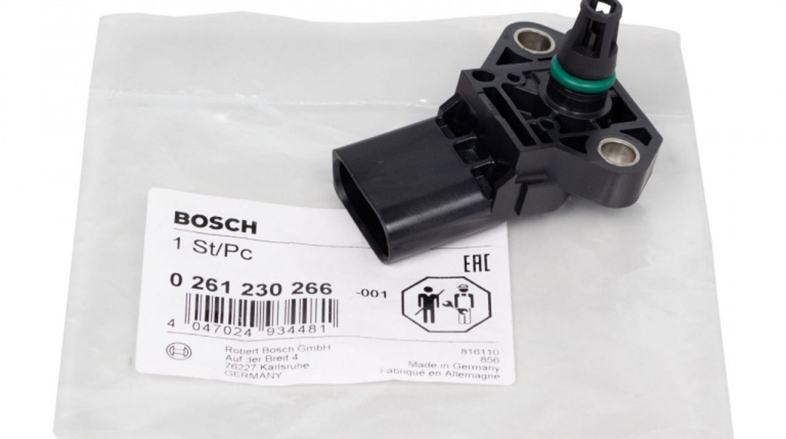 Senzor Presiune Supraalimentare Bosch Volkswagen Polo 4 9N 2001-2009 0 261 230 266