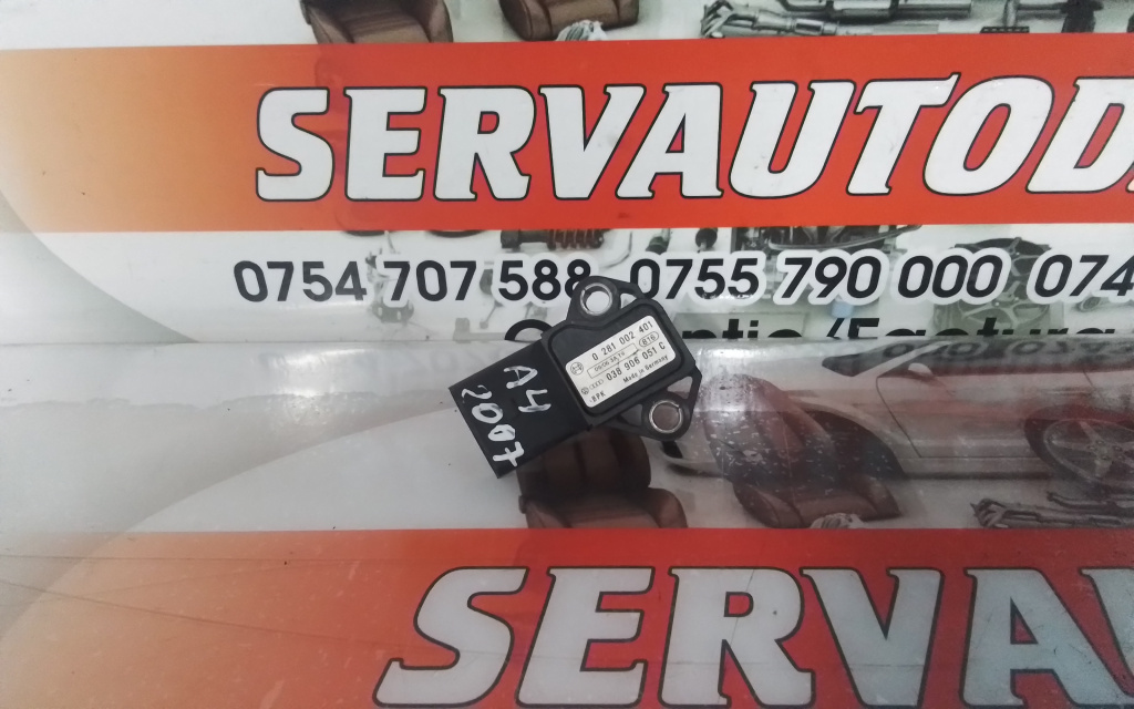 Senzor presiune turbo Audi A4 (2004-2008) [8EC, B7] 2.0 Motorina 2006, 0281002401 / 038906051C