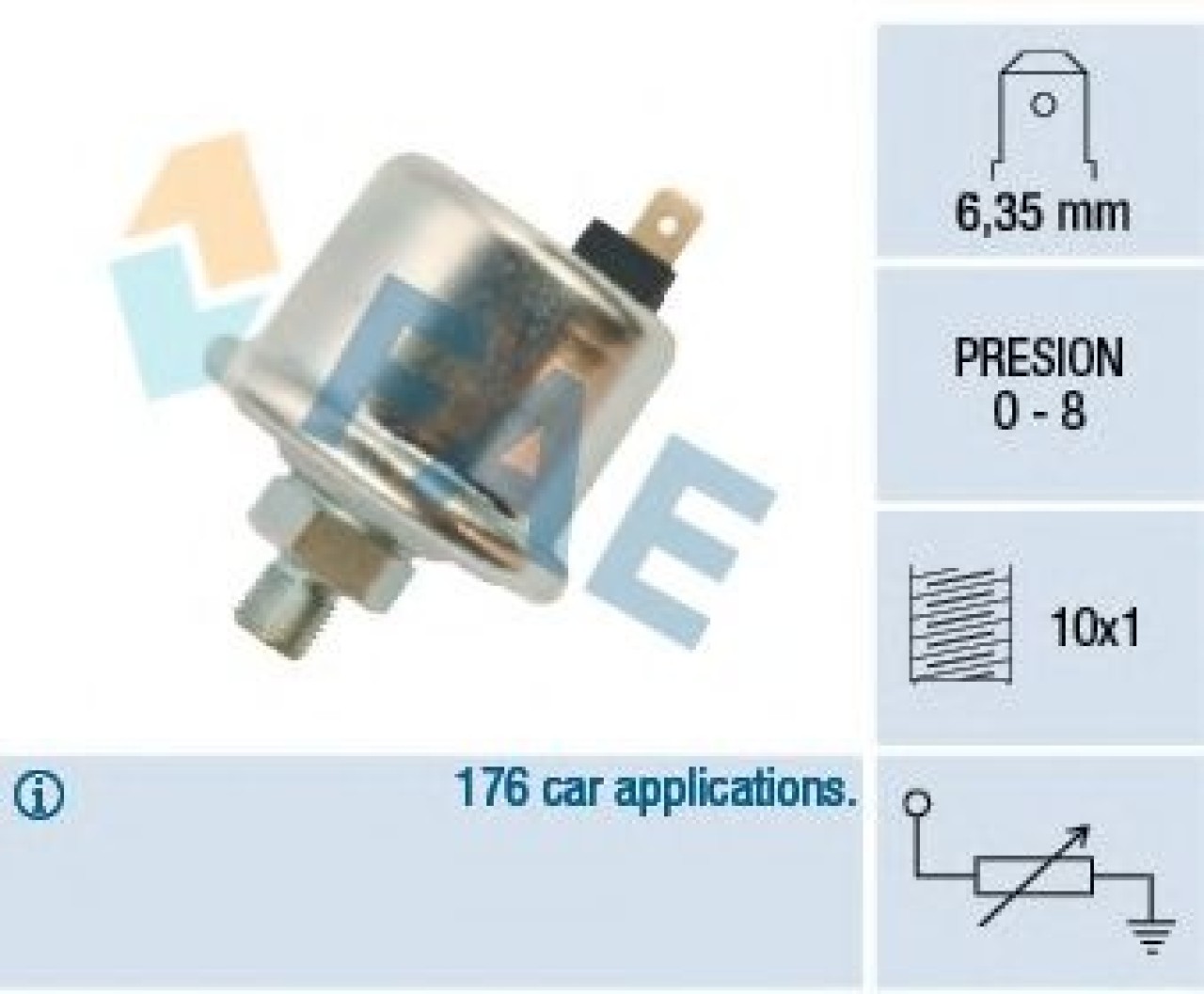 Senzor,presiune ulei ALFA ROMEO 155 (167) (1992 - 1997) FAE 14500 piesa NOUA