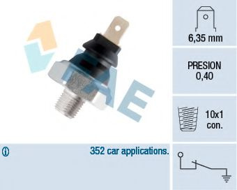 Senzor presiune ulei ALFA ROMEO GTV (916C_) (1994 - 2005) FAE 11060 piesa NOUA