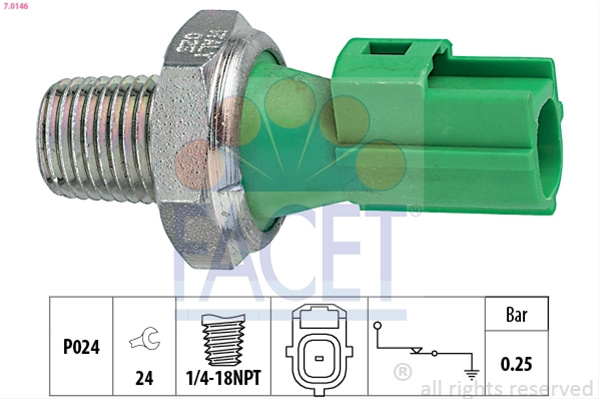 Senzor Presiune Ulei Facet Ford 7.0146