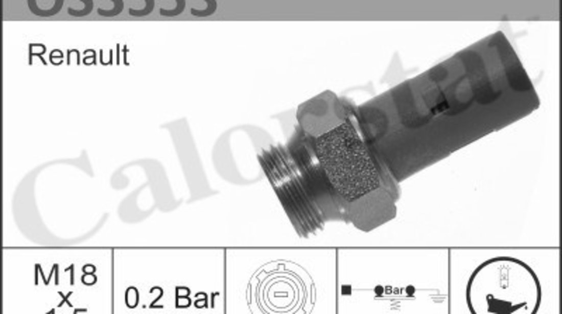 Senzor presiune ulei fata (OS3553 CALORSTAT by Vernet) MITSUBISHI,RENAULT